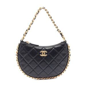 Pre Loved chanel Women black | black Crossbody Bags